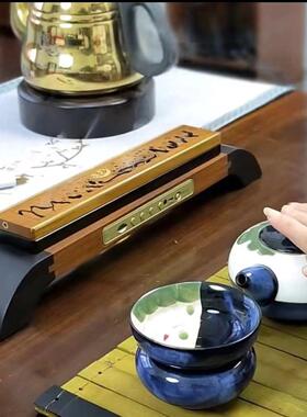 2024升级版古典音乐香炉茶台客厅熏香炉摆件高档礼品中国风桌面