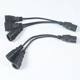 ສາມລໍ້ລົດໄຟຟ້າຫມໍ້ໄຟລົດ charger port converter plug type a point two-point battery connect cable
