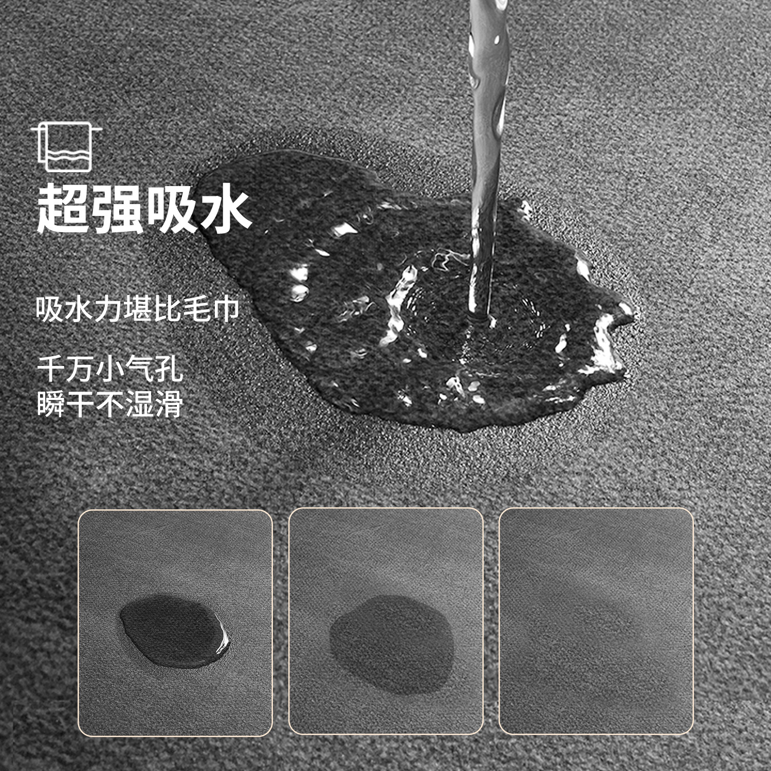 厨房地垫防滑可擦免洗地毯专用转角厨房垫吸水硅藻泥耐脏新款脚垫,淘宝优惠券,粉丝福利购,淘宝优惠卷