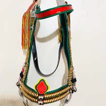 Copper belongs to the water Le copper stirruple horse with water lema cage head horse gear accessories Accessories Cattle Leather horse tap horse cage head