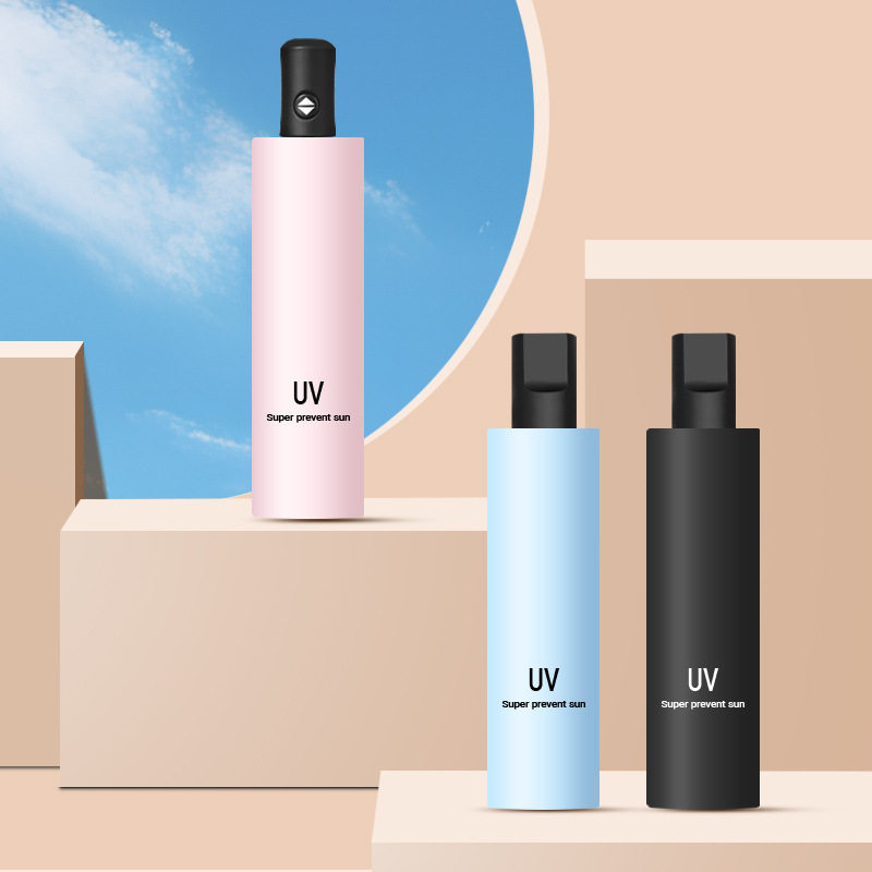 男士太阳伞新款女生便携学生晴雨伞小巧迷你加厚长柄两用商务全自,淘宝优惠券,粉丝福利购,淘宝优惠卷