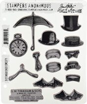 Stampers Anonymous rubber stamp Tim Holtz CMS371-398