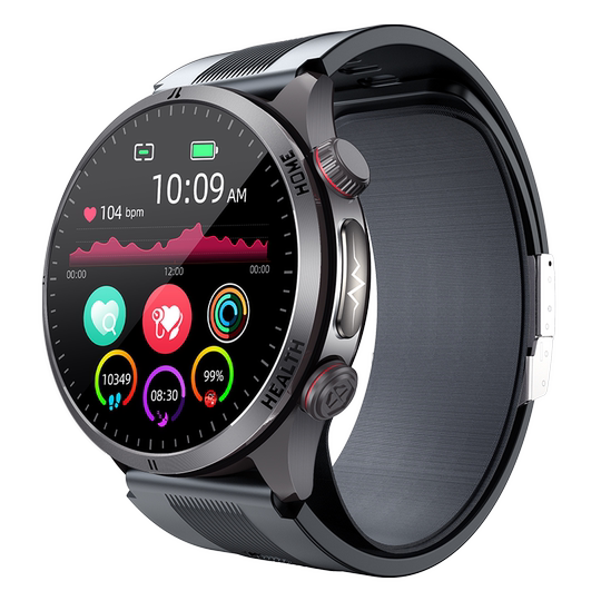 High-precision non-invasive measurement of blood pressure, blood sugar, uric acid and blood lipids, smart watch, heart rate, electrocardiogram, sleep temperature, 24-hour dynamic monitoring meter, health bracelet for the elderly