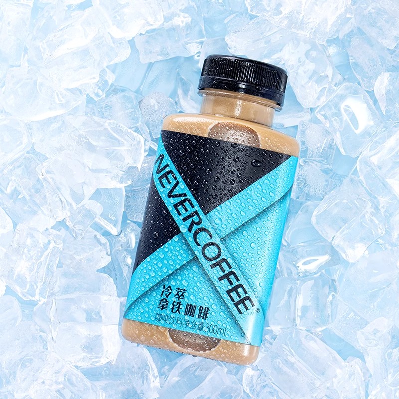 NeverCoffee冷萃即饮瓶装咖啡饮料300ml无糖美式丝滑拿铁饮品整箱