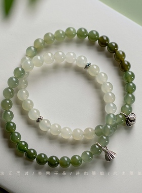 新中式国风渐变串珠手链