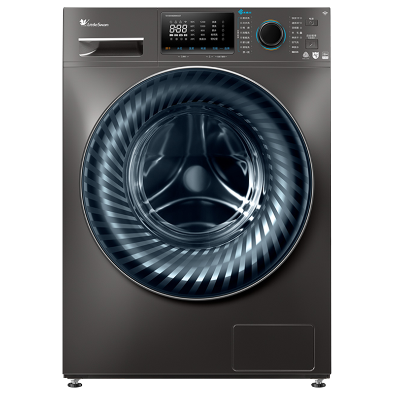 小天鹅滚筒洗衣机家用全自动10公斤大容量洗脱烘干一体 水魔方868