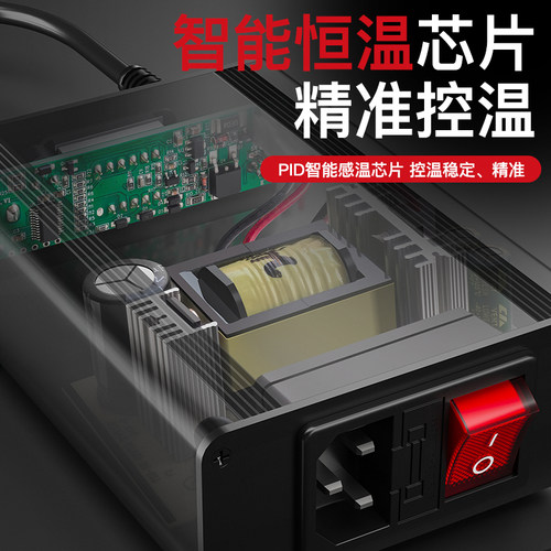 德力西电气T12焊台电烙铁焊锡枪维修焊接专业级恒温大功率电焊笔 - 图1
