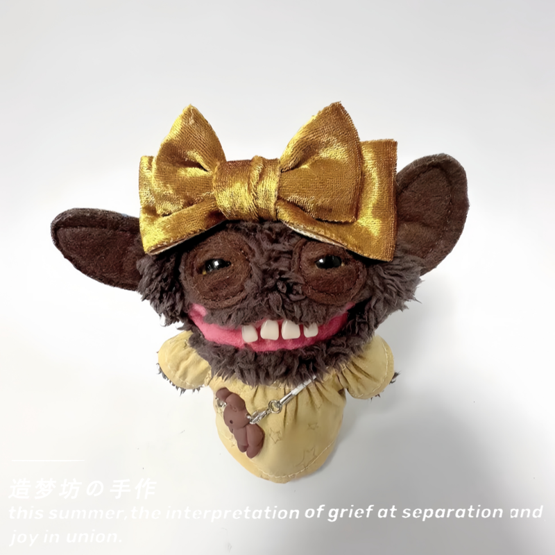 fuggler衣服牙齿怪兽娃衣新年疯怪兔毛绒玩偶棉花娃娃公仔挂件,淘宝优惠券,粉丝福利购,淘宝优惠卷