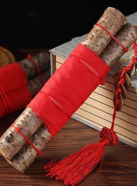 桃木东南桃木枝五帝钱桃木摆放家用桃木卧室客厅办公室居家摆件