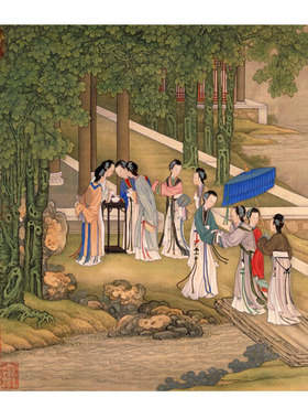 新中式装饰画山水画挂画