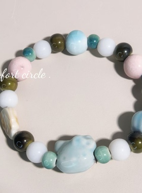 景德镇陶瓷手串新中式串珠手链