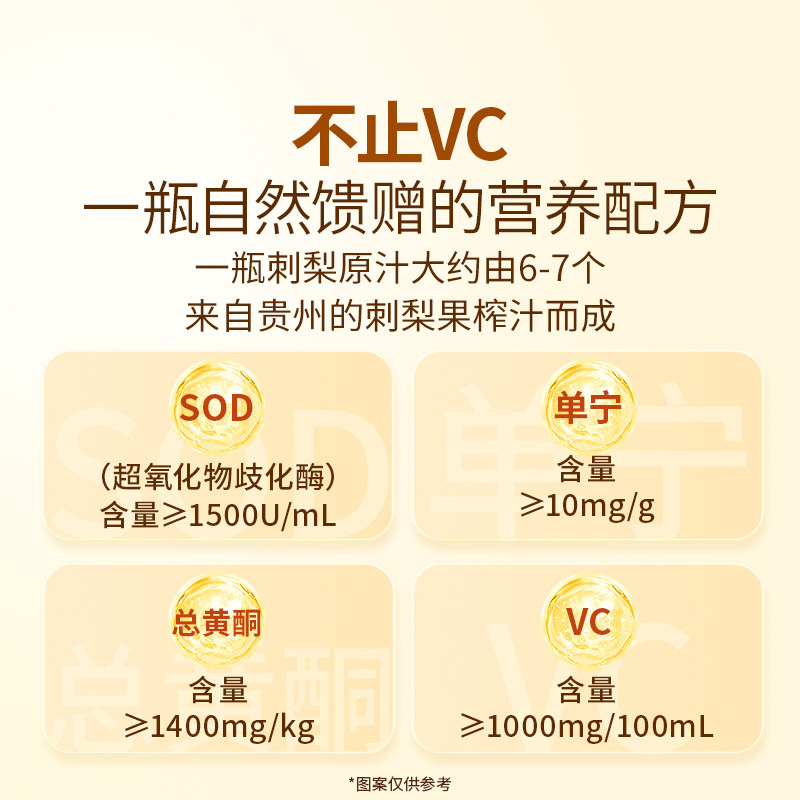 东方甄选刺梨原汁100%刺梨汁原浆原液贵州天然VC果蔬汁饮品年货