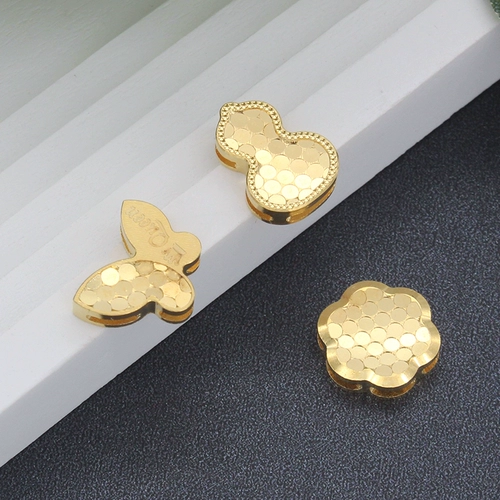 Аксессуар, подвеска, серебро 925 пробы, четырехлистный клевер