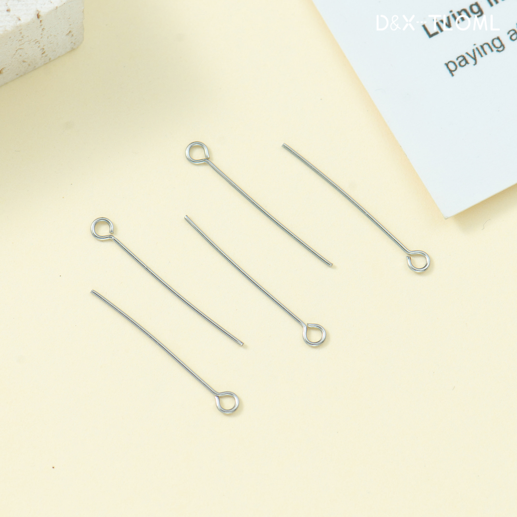 东夏饰品 钛钢精工9字针球头针 手工diy手链项链T字针不掉色配件,淘宝优惠券,粉丝福利购,淘宝优惠卷