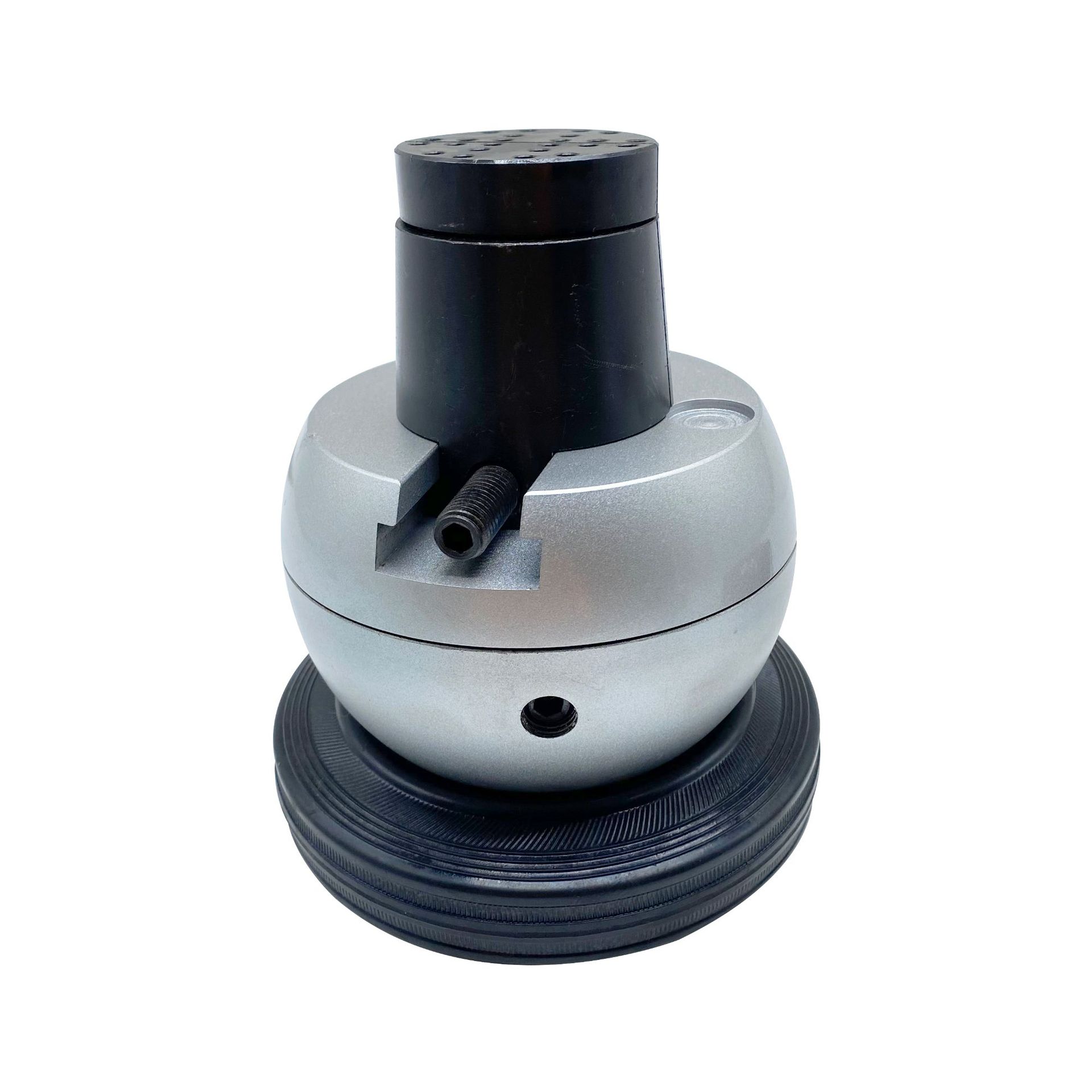 Plastic base plate inlaid with stone base, micro-inlaid ball, gold, silver and copper ring making, gem inlaid and carved fixed base, 360 degree rotation