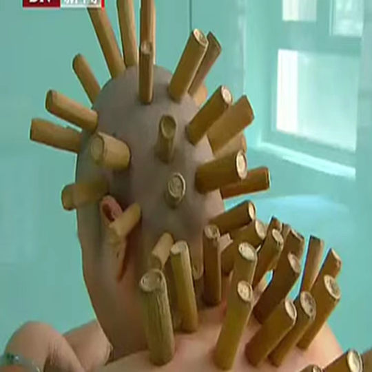 水煮罐拇指罐无漆竹罐碳化竹罐拔罐药物罐家用美容院用大小罐套装