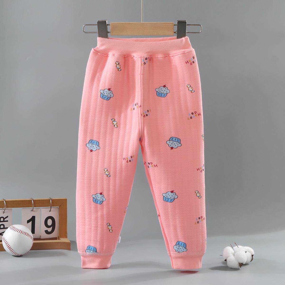 纯棉保暖裤三层夹棉加厚中腰款秋裤睡裤打底裤男女童宝宝春秋冬款,淘宝优惠券,粉丝福利购,淘宝优惠卷