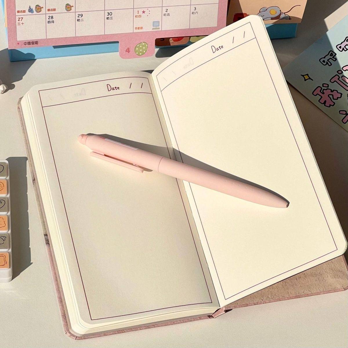 酣睡小象手帐本简约日程规划学生便携日记本可爱创意少女日程本,淘宝优惠券,粉丝福利购,淘宝优惠卷