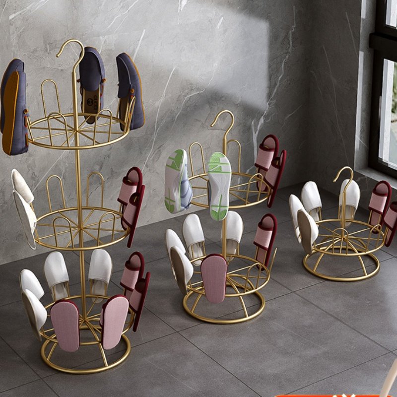 晾鞋架室外阳台落地凉鞋架铁艺晾晒鞋架旋转挂鞋架晒鞋子拖鞋神器,淘宝优惠券,粉丝福利购,淘宝优惠卷