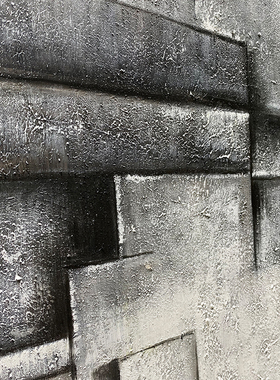 手绘油画装饰画立体客厅抽象挂画