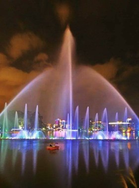 音乐喷泉全套设备厂家户外大型广场旱喷加工生产制作水池喷泉景观