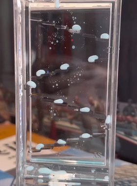 创意新款抖音同款油漏双色油滴