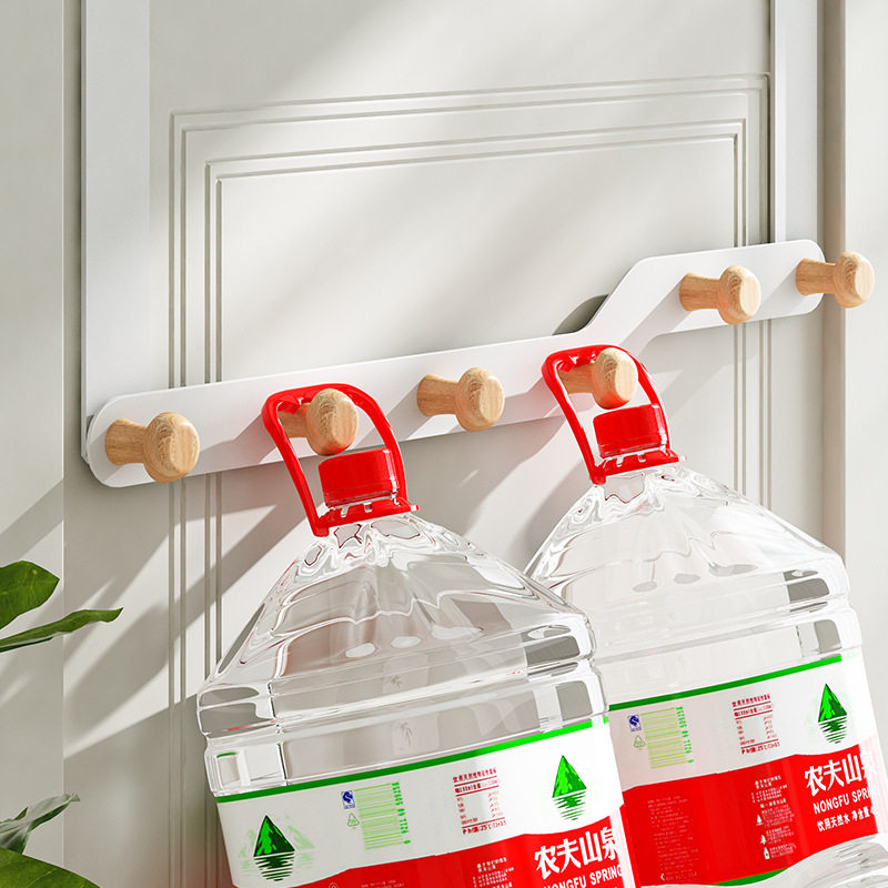 加长门后挂钩排钩门后免钉挂衣架挂衣钩收纳毛巾衣柜挂架壁壁置物,淘宝优惠券,粉丝福利购,淘宝优惠卷