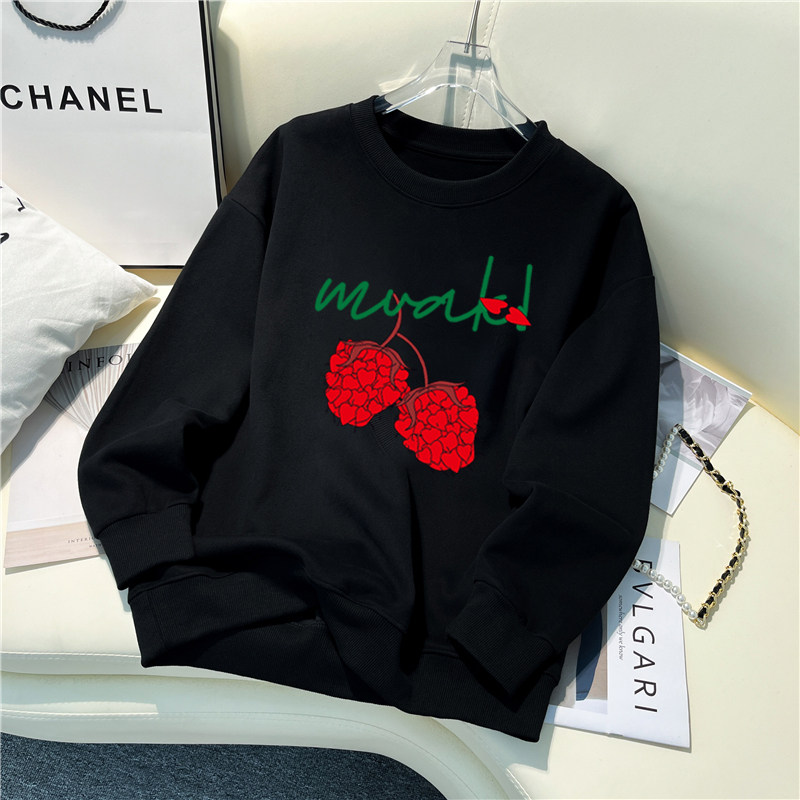 卡通春秋新款设计感小众潮ins卫衣 EIGY卫衣/绒衫