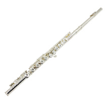 S long flute instrument Changflute C tuning hole silver F copper 30 closed plated amateur with white flute hole 16 beginner professional 0L