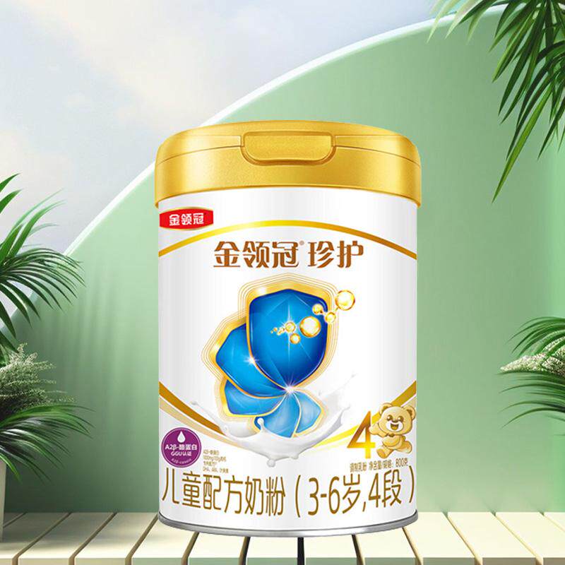 伊利金领冠珍护4段800g克罐装奶粉3-6岁儿童配方四段新国标,淘宝优惠券,粉丝福利购,淘宝优惠卷