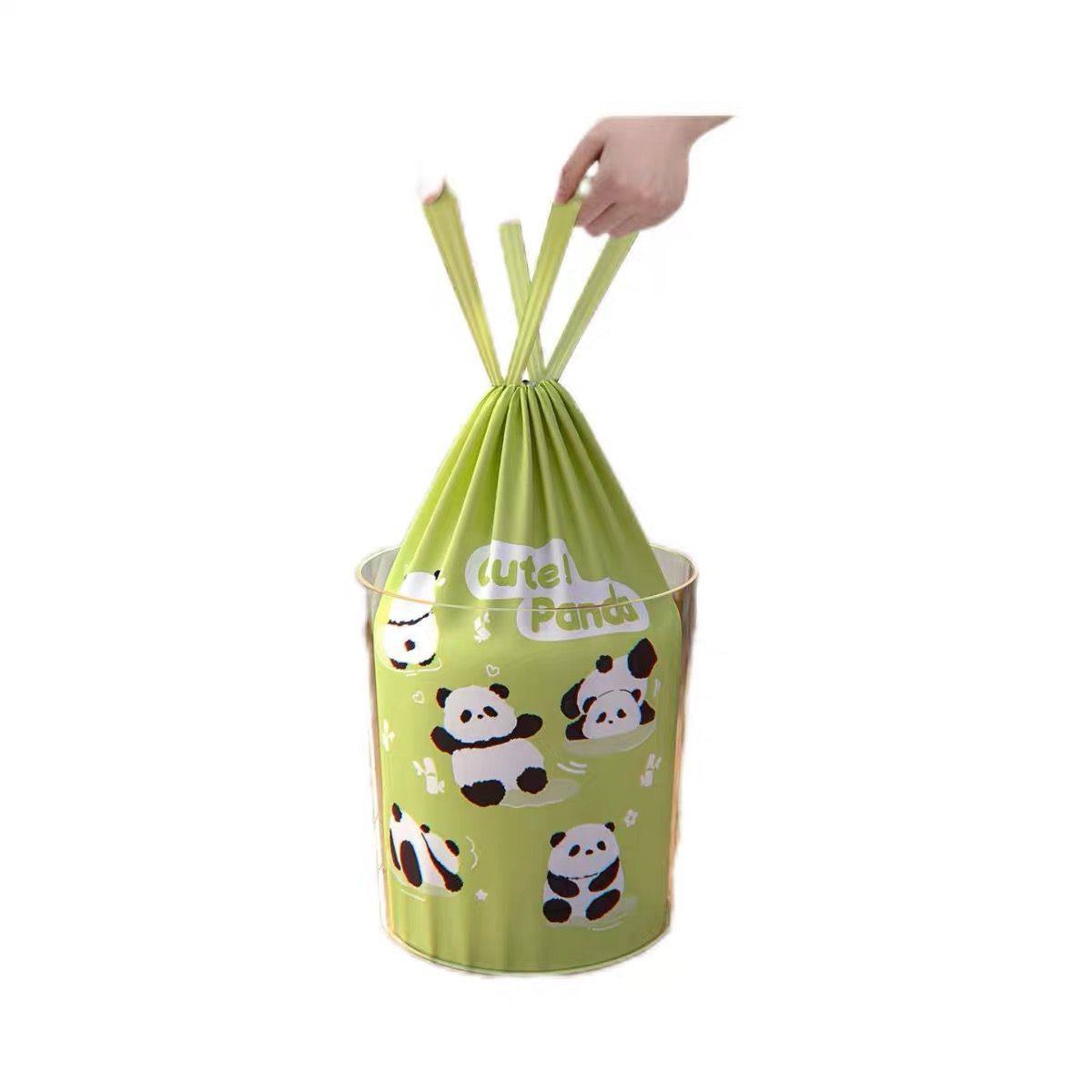 垃圾袋家用加厚手提式实惠装大号厨房办公室专用抽绳式艾草塑料袋,淘宝优惠券,粉丝福利购,淘宝优惠卷