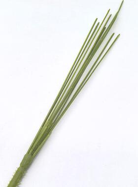 花枝5头40厘米箭头光杆仿真绿植多功能把束枝头配件仿真绿植配件