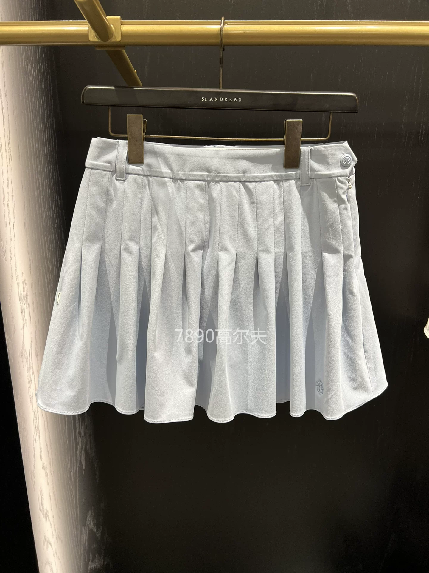 [St andrews高尔夫服装女士24夏季薄款冷感百褶休闲短裙韩国代购]