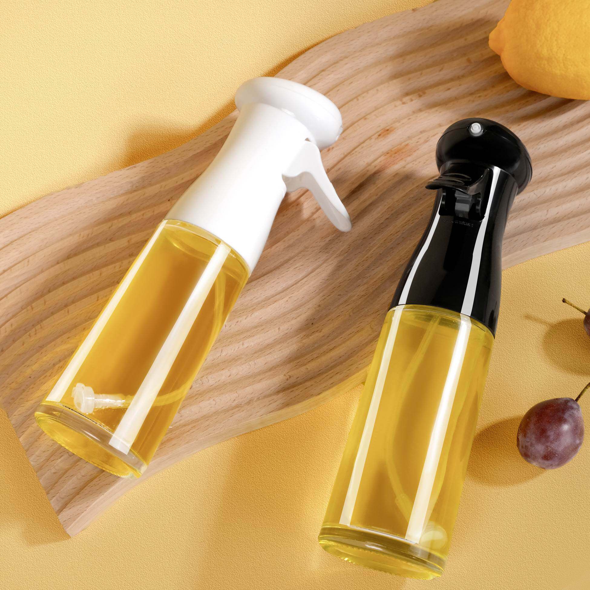 玻璃喷油壶盒装喷雾化喷油瓶气压式食用橄榄油控油瓶厨房家用烧烤