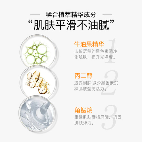 防晒霜SPF50+PA+++保湿清爽不油腻防晒隔离三合一 - 图2