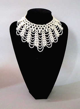 锁骨链设计感短款名媛风假领子女