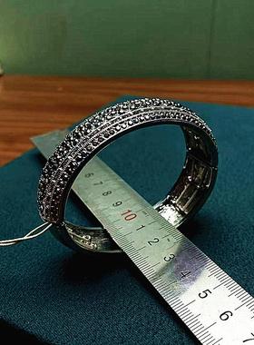 女镀金人工宝石欧美外贸项链