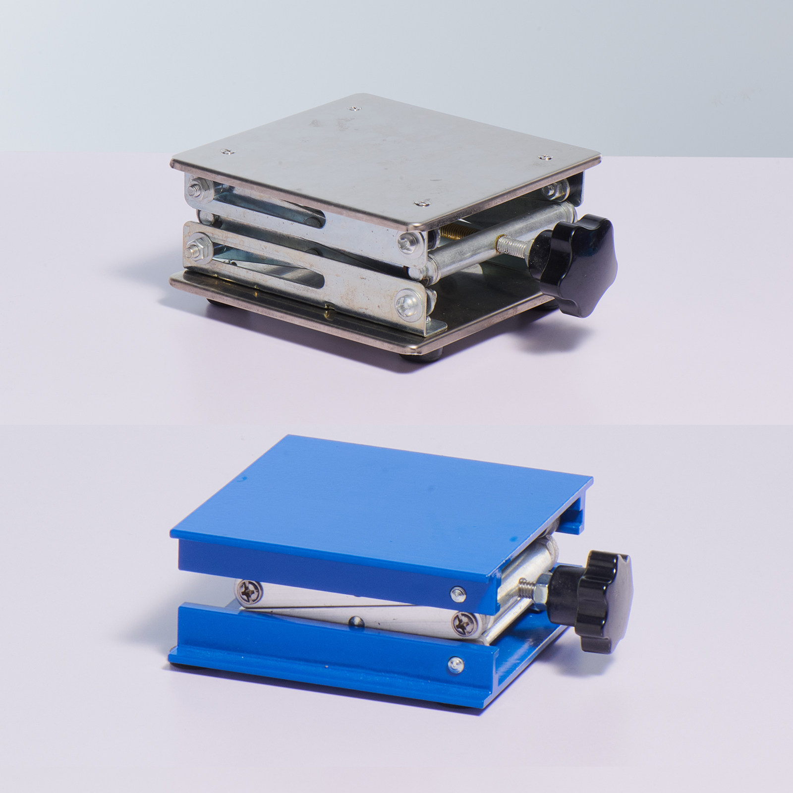 SAIEISE 铝氧化不锈钢升降台平稳小型手动控制平台物理化学实验室铁架台电热套支架夹具耗材教学设备,淘宝优惠券,粉丝福利购,淘宝优惠卷