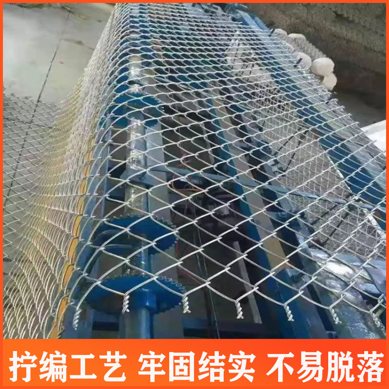 镀锌铁丝网围栏养殖羊牛猪栏网果园栅栏护栏网防护网勾花网钢丝网 - 图3