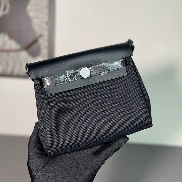 hcrbag凯利包20cm牛皮拼接帆布包mini单肩斜挎手提女包高定版本,淘宝优惠券,粉丝福利购,淘宝优惠卷