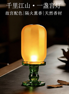 玻璃沉香打禅静坐香薰炉