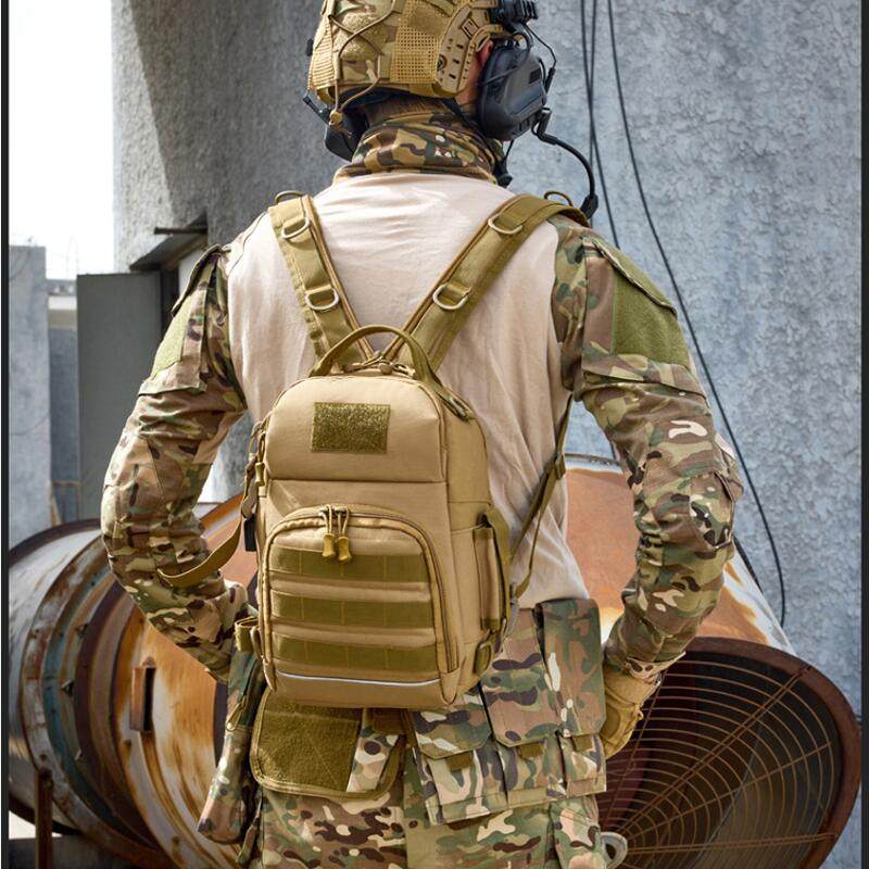 户外战术胸包大容量单肩双肩两用旅游路亚背包多功能运动斜挎包男,淘宝优惠券,粉丝福利购,淘宝优惠卷