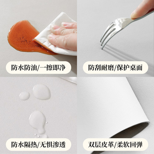 高级感电视柜桌垫长条防水桌布餐边柜桌面鞋柜台面防脏垫防尘盖布 - 图1