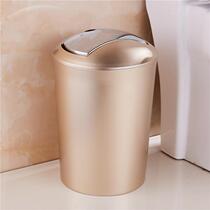 Toilet Au style creative trash can home living room bedroom kitchen garbage cans large number small number of covered wastepaper