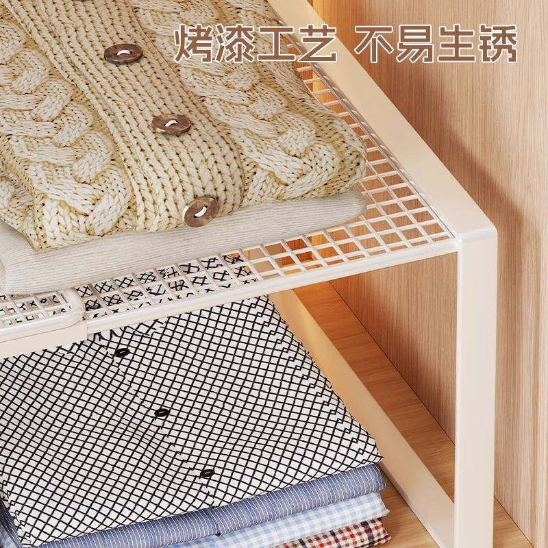 衣柜分层隔板收纳神器衣橱鞋柜隔断板厨房柜子橱柜内可伸缩置物架,淘宝优惠券,粉丝福利购,淘宝优惠卷