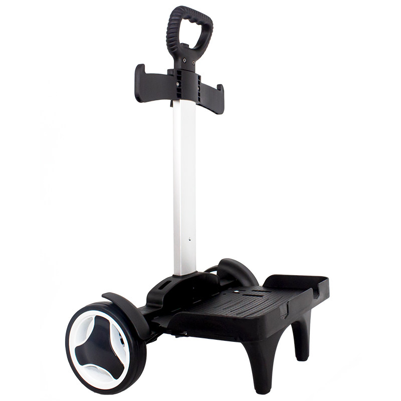 小学生书包拉杆架通用静音大轮爬楼梯男女双肩包手拉车拖拉架折叠,淘宝优惠券,粉丝福利购,淘宝优惠卷