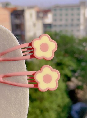发饰套装甜美花朵发夹发圈儿童