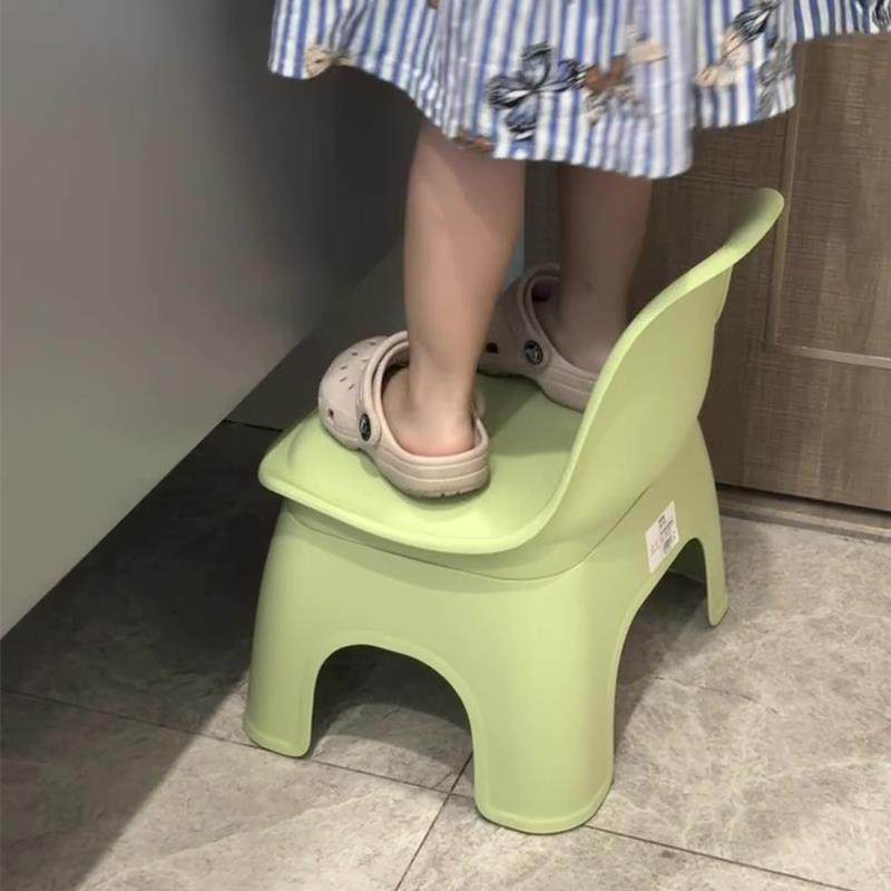 【浴室好物】浴室洗澡凳卫生间专用凳子孕妇淋浴凳防滑矮凳靠背椅,淘宝优惠券,粉丝福利购,淘宝优惠卷