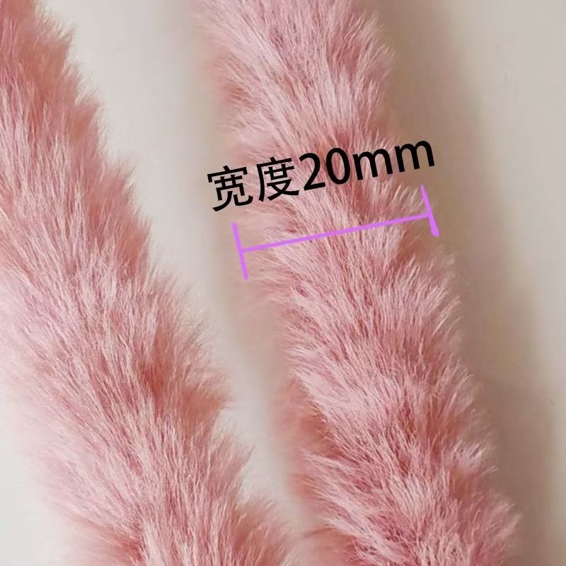 仿兔毛扭扭棒批发 巨密长毛加粗毛根条手工diy材料包小狗兔小红书,淘宝优惠券,粉丝福利购,淘宝优惠卷