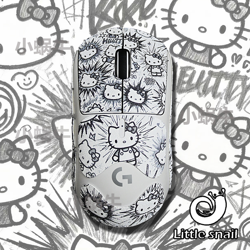 gpw2防滑贴适用于罗技狗屁王二代金刚版34代朱雀鹰眼小狗防汗定制 - 图3